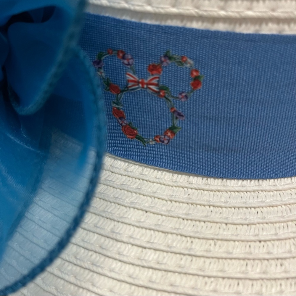 Disney | Epcot United Kingdom Pavilion Floral Straw Hat - Picture 4 of 9